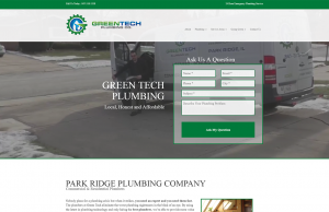 green tech web design